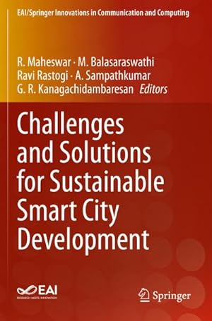 Seller image for Challenges and Solutions for Sustainable Smart City Development for sale by BuchWeltWeit Ludwig Meier e.K.