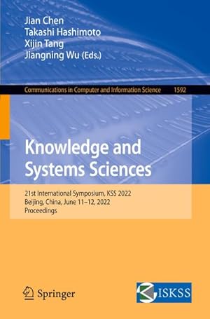 Imagen del vendedor de Knowledge and Systems Sciences a la venta por BuchWeltWeit Ludwig Meier e.K.
