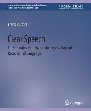 Imagen del vendedor de Clear Speech a la venta por BuchWeltWeit Ludwig Meier e.K.