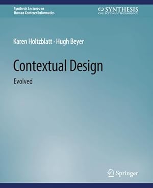 Image du vendeur pour Contextual Design mis en vente par BuchWeltWeit Ludwig Meier e.K.