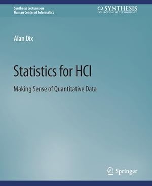 Seller image for Statistics for HCI for sale by BuchWeltWeit Ludwig Meier e.K.