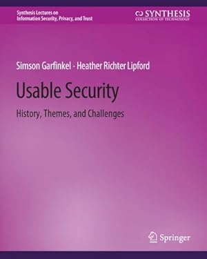 Seller image for Usable Security for sale by BuchWeltWeit Ludwig Meier e.K.