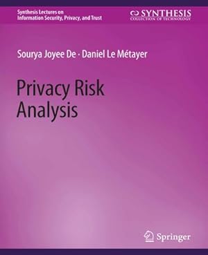 Bild des Verkufers fr Privacy Risk Analysis zum Verkauf von BuchWeltWeit Ludwig Meier e.K.