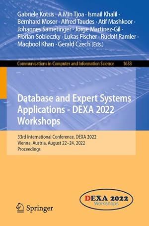 Seller image for Database and Expert Systems Applications - DEXA 2022 Workshops for sale by BuchWeltWeit Ludwig Meier e.K.