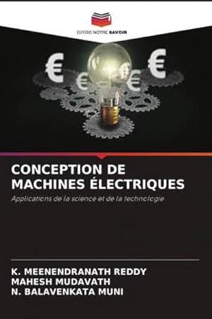 Seller image for CONCEPTION DE MACHINES LECTRIQUES for sale by BuchWeltWeit Ludwig Meier e.K.