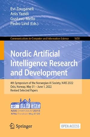 Imagen del vendedor de Nordic Artificial Intelligence Research and Development a la venta por BuchWeltWeit Ludwig Meier e.K.
