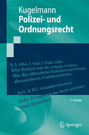 Bild des Verkufers fr Polizei- und Ordnungsrecht zum Verkauf von BuchWeltWeit Ludwig Meier e.K.