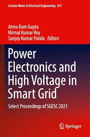 Imagen del vendedor de Power Electronics and High Voltage in Smart Grid a la venta por BuchWeltWeit Ludwig Meier e.K.