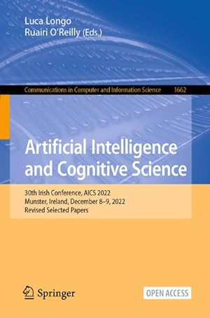 Seller image for Artificial Intelligence and Cognitive Science for sale by BuchWeltWeit Ludwig Meier e.K.