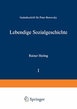 Seller image for Lebendige Sozialgeschichte for sale by BuchWeltWeit Ludwig Meier e.K.