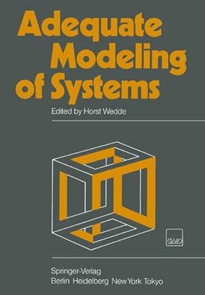 Bild des Verkufers fr Adequate Modeling of Systems zum Verkauf von BuchWeltWeit Ludwig Meier e.K.