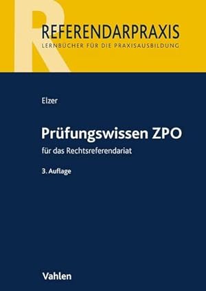 Seller image for Prfungswissen ZPO fr das Rechtsreferendariat for sale by BuchWeltWeit Ludwig Meier e.K.