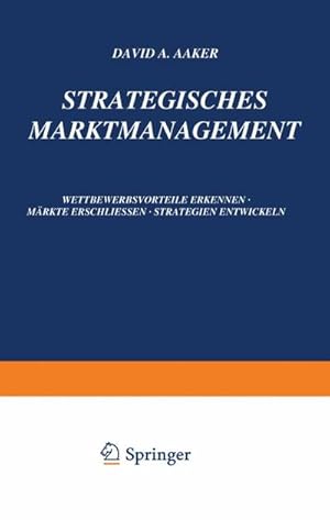 Bild des Verkufers fr Strategisches Markt-Management zum Verkauf von BuchWeltWeit Ludwig Meier e.K.