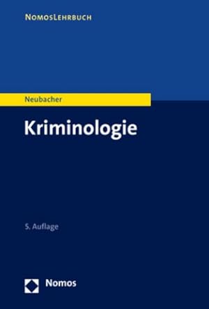 Immagine del venditore per Kriminologie venduto da BuchWeltWeit Ludwig Meier e.K.