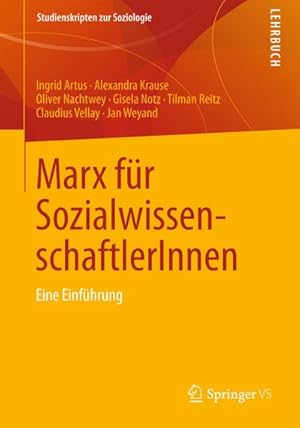 Seller image for Marx fr SozialwissenschaftlerInnen for sale by BuchWeltWeit Ludwig Meier e.K.