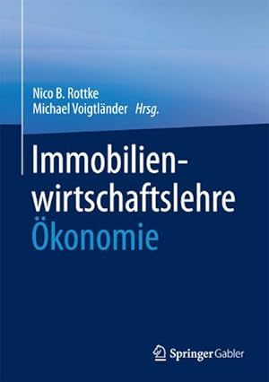 Seller image for Immobilienwirtschaftslehre - konomie for sale by BuchWeltWeit Ludwig Meier e.K.