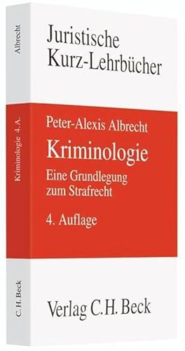 Seller image for Kriminologie for sale by BuchWeltWeit Ludwig Meier e.K.