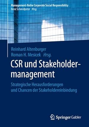 Bild des Verkufers fr CSR und Stakeholdermanagement zum Verkauf von BuchWeltWeit Ludwig Meier e.K.