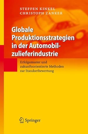 Seller image for Globale Produktionsstrategien in der Automobilzulieferindustrie for sale by BuchWeltWeit Ludwig Meier e.K.