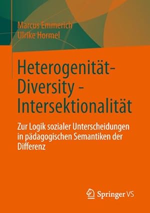 Seller image for Heterogenitt - Diversity - Intersektionalitt for sale by BuchWeltWeit Ludwig Meier e.K.