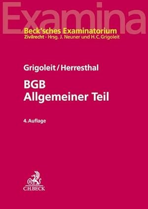 Seller image for BGB Allgemeiner Teil for sale by BuchWeltWeit Ludwig Meier e.K.