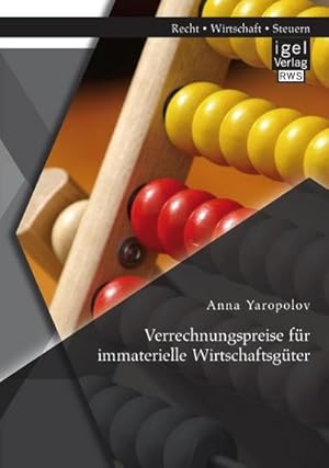 Seller image for Verrechnungspreise fr immaterielle Wirtschaftsgter for sale by BuchWeltWeit Ludwig Meier e.K.