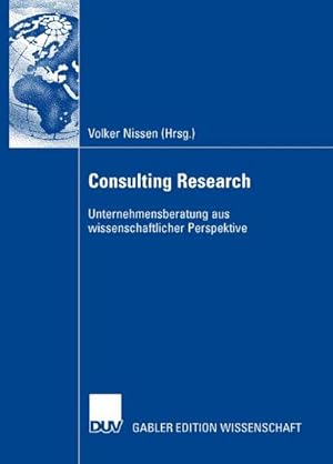Seller image for Consulting Research for sale by BuchWeltWeit Ludwig Meier e.K.