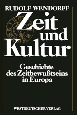 Seller image for Zeit und Kultur for sale by BuchWeltWeit Ludwig Meier e.K.