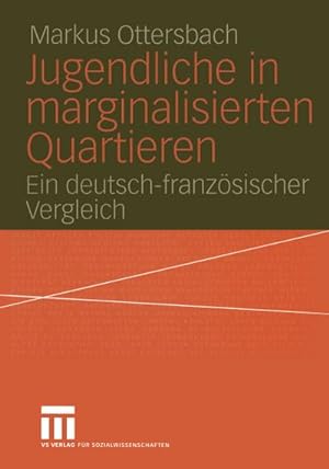 Immagine del venditore per Jugendliche in marginalisierten Quartieren venduto da BuchWeltWeit Ludwig Meier e.K.