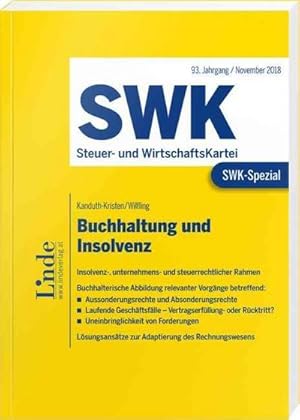 Immagine del venditore per SWK-Spezial Buchhaltung und Insolvenz venduto da BuchWeltWeit Ludwig Meier e.K.