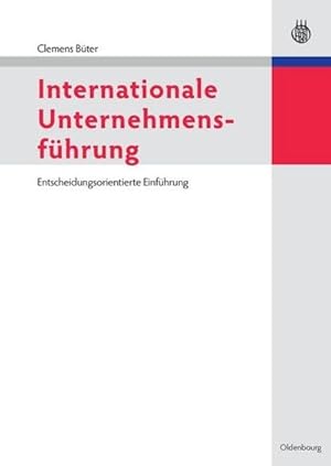 Seller image for Internationale Unternehmensfhrung for sale by BuchWeltWeit Ludwig Meier e.K.