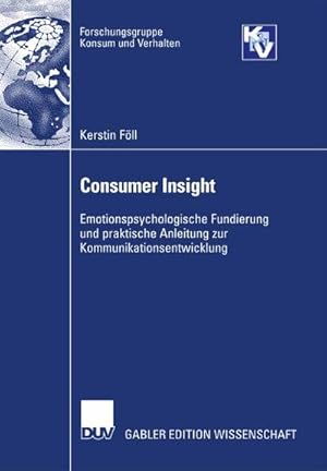 Seller image for Consumer Insight for sale by BuchWeltWeit Ludwig Meier e.K.