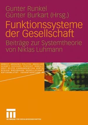 Seller image for Funktionssysteme der Gesellschaft for sale by BuchWeltWeit Ludwig Meier e.K.