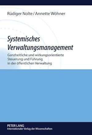 Seller image for Systemisches Verwaltungsmanagement for sale by BuchWeltWeit Ludwig Meier e.K.