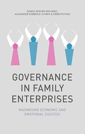 Imagen del vendedor de Governance in Family Enterprises a la venta por BuchWeltWeit Ludwig Meier e.K.