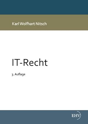 Imagen del vendedor de IT-Recht a la venta por BuchWeltWeit Ludwig Meier e.K.