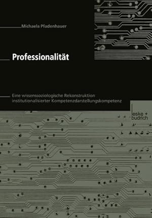 Seller image for Professionalitt for sale by BuchWeltWeit Ludwig Meier e.K.