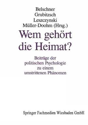 Imagen del vendedor de Wem gehrt die Heimat? a la venta por BuchWeltWeit Ludwig Meier e.K.