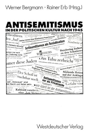Seller image for Antisemitismus in der politischen Kultur nach 1945 for sale by BuchWeltWeit Ludwig Meier e.K.