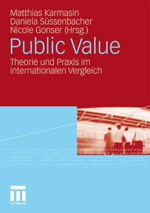 Seller image for Public Value for sale by BuchWeltWeit Ludwig Meier e.K.