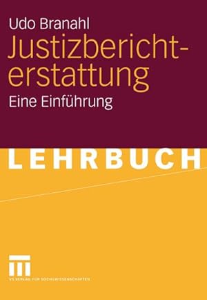 Seller image for Justizberichterstattung for sale by BuchWeltWeit Ludwig Meier e.K.
