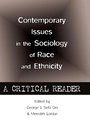 Imagen del vendedor de Contemporary Issues in the Sociology of Race and Ethnicity a la venta por BuchWeltWeit Ludwig Meier e.K.