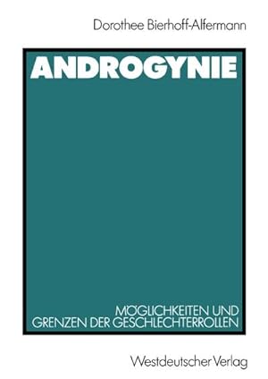 Immagine del venditore per Androgynie venduto da BuchWeltWeit Ludwig Meier e.K.