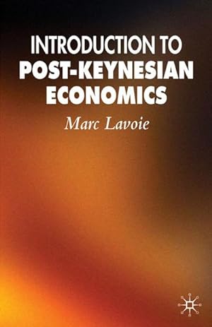 Immagine del venditore per Introduction to Post-Keynesian Economics venduto da BuchWeltWeit Ludwig Meier e.K.