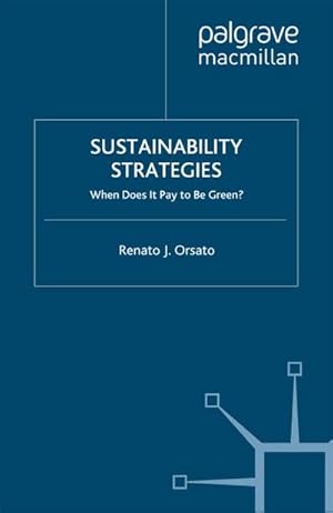 Imagen del vendedor de Sustainability Strategies a la venta por BuchWeltWeit Ludwig Meier e.K.