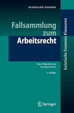Seller image for Fallsammlung zum Arbeitsrecht for sale by BuchWeltWeit Ludwig Meier e.K.