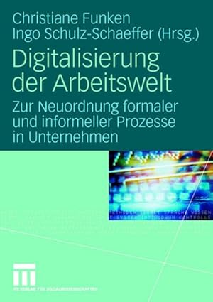 Immagine del venditore per Digitalisierung der Arbeitswelt venduto da BuchWeltWeit Ludwig Meier e.K.