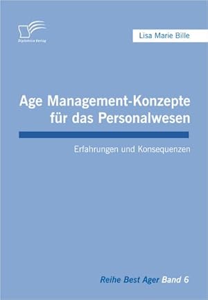 Bild des Verkufers fr Age Management-Konzepte fr das Personalwesen zum Verkauf von BuchWeltWeit Ludwig Meier e.K.