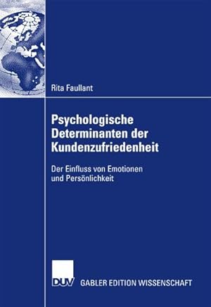 Seller image for Psychologische Determinanten der Kundenzufriedenheit for sale by BuchWeltWeit Ludwig Meier e.K.