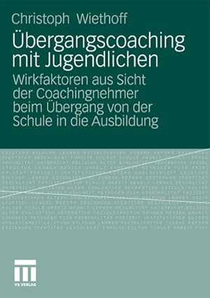 Seller image for bergangscoaching mit Jugendlichen for sale by BuchWeltWeit Ludwig Meier e.K.